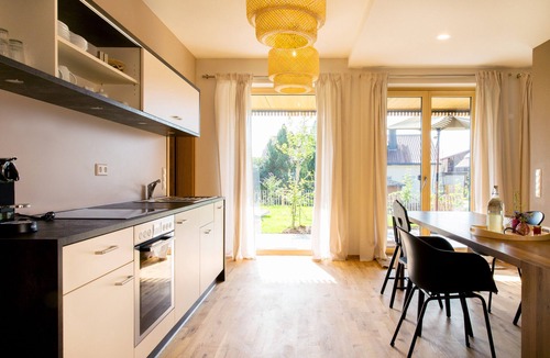 Neukirch Apartment | Apartment "Anneliese" with Terrace, Garden & Wi-Fi