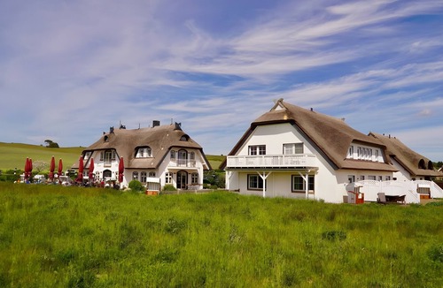 Gross Zicker Apartment | Apartment 'App Schneegans' with Sea View, Balcony and Wi-Fi