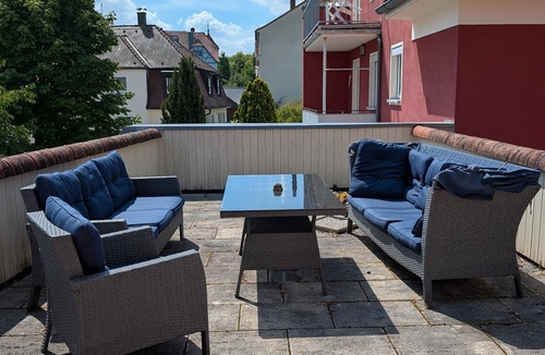 Ansbach Apartment | Apartment 'Backstubencafe Beck' with Private Terrace and Wi-Fi