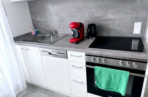 Bad Krozingen Apartment | Apartment 'Belchen' with Balcony and Wi-Fi