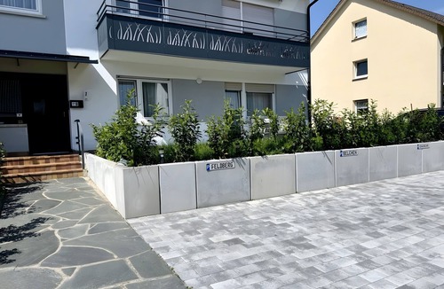 Bad Krozingen Apartment | Apartment 'Belchen' with Balcony and Wi-Fi