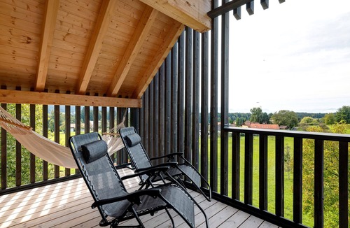 Sigmarszell Apartment | Apartment 'Blanc' with Mountain View, Balcony and Wi-Fi