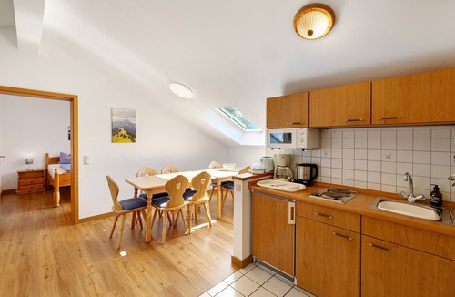 Oberaudorf Apartment | Apartment 'Brünnstein Room 60' with Mountain View, Shared Garden & Wi-Fi