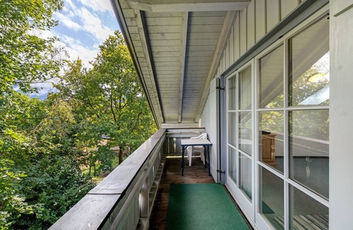 Oberaudorf Apartment | Apartment 'Brünnstein Room 60' with Mountain View, Shared Garden & Wi-Fi