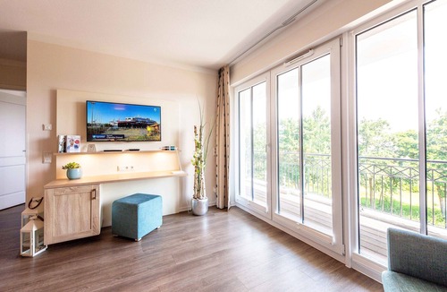 Boergerende-Rethwisch Apartment | Apartment 'Waterkant 2-50' with Sea View, Balcony and Wi-Fi