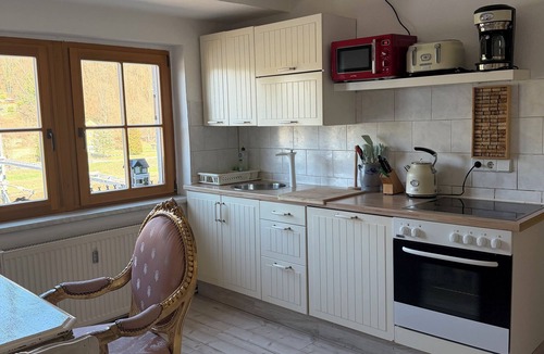 Konigstein an der Elbe Apartment | Apartment Elbblick with 50 sqm - central location