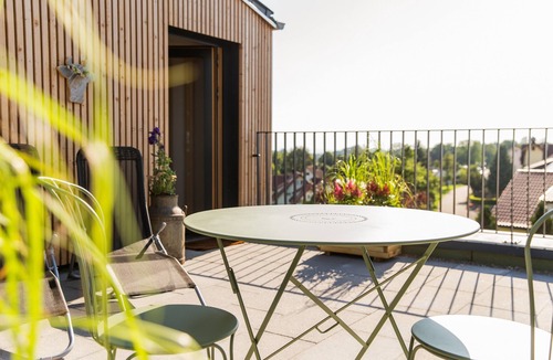 Neukirch Apartment | Apartment "Elfriede" with Terrace, Garden & Wi-Fi