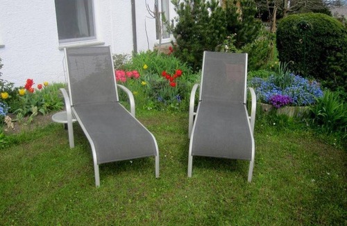 Wasserburg Apartment | Apartment 'Ferienwohnung Haus Amann' with Private Terrace, Shared Garden and Wi-Fi