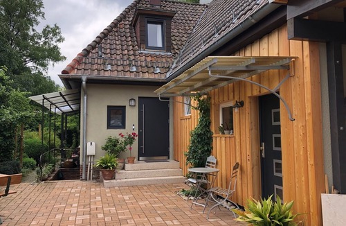 Neuses Apartment | Apartment "family" (85sqm) with balcony and garden use