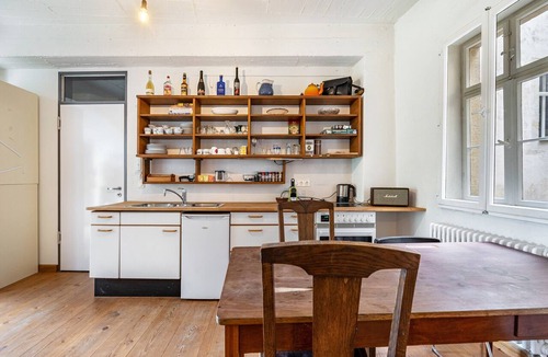 Pirna Apartment | Apartment 'Feher' with Mountain View, Shared Garden and Balcony