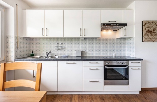 Laufen Apartment | Apartment 'Ferienwohnung In Den Bachteln' with Balcony and Wi-Fi