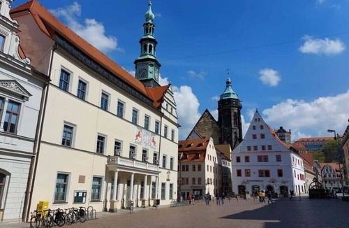 Pirna Apartment | Apartment 'Ferienwohnung Jurga' with Private Terrace and Wi-Fi