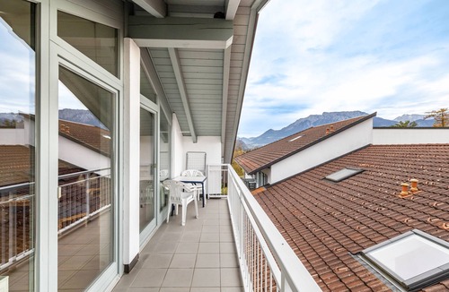 Oberaudorf Apartment | Apartment 'Fewo Brünnstein - Room 65' with Mountain View, Shared Garden & Wi-Fi