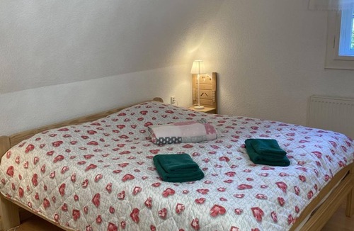 Altenberg Bed & Breakfast | Apartment/flat, shower and bath, WC, garden side - Pension ZUR 23