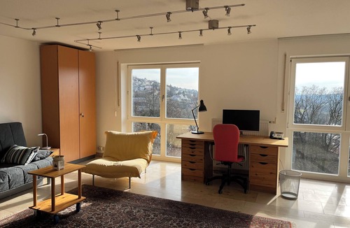 Schonungen Apartment | Apartment for two people with a view of the Main valley