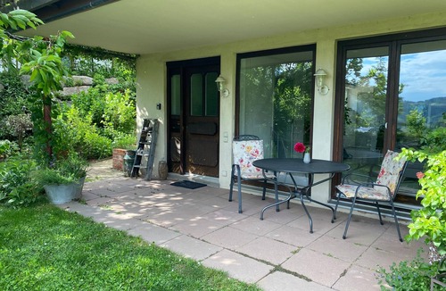 Alpirsbach Apartment | Apartment 'Höhneck' with Mountain View, Private Terrace and Wi-Fi