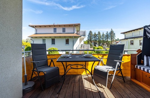 Heringsdorf Apartment | Apartment 'Klabautermann' with balcony and Wi-Fi
