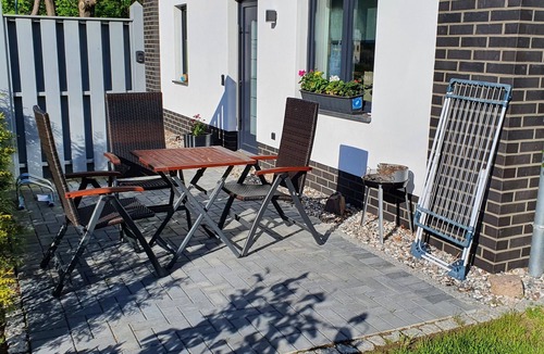 Ueckeritz Apartment | Apartment “Kleine Ecke” with Private Terrace, Garden, and Wi-Fi