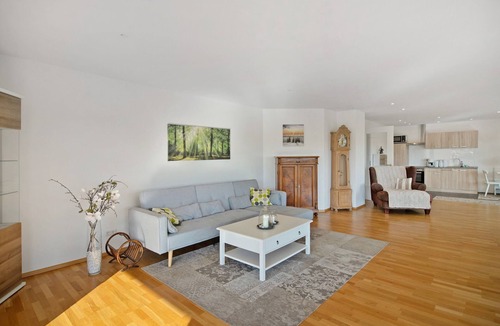 Doberatsweiler Apartment | Apartment 'Landschaftstraum am Bodensee' with Mountain View, Private Terrace & Wi-Fi