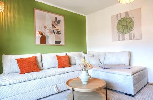 Konigstein an der Elbe Apartment | Apartment Lilienstein mit Ausblick und Stellplatz