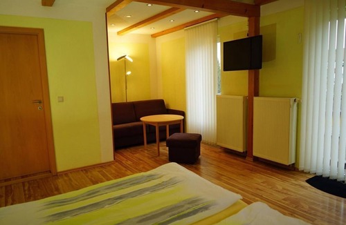 Pirna Bed & Breakfast | Apartment, living/bedroom - Pension Nr. 13