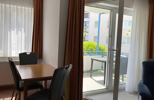 Binz Apartment | Apartment 'Mais. Ringstr. 22, 3. OG Links WE47' with Balcony and Wi-Fi