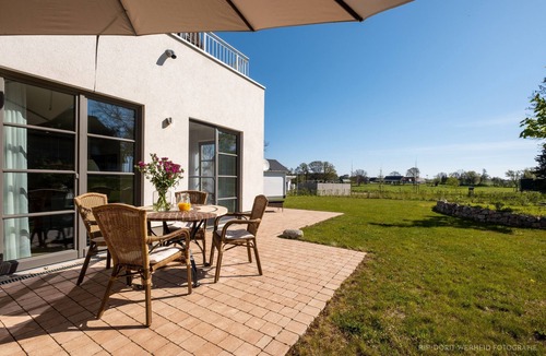 Stolpe b. Anklam Cottage | Apartment mit Terrasse - Johannes Brahms - Inseldomizil Stolpe - Urlaub Unter Reet auf Usedom