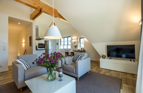 Stolpe b. Anklam Cottage | Apartment mit Balkon - Carl Nielsen - Inseldomizil Stolpe - Urlaub Unter Reet auf Usedom