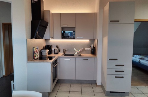 Hoyren Apartment | Apartment 'Panoramablick' with Lake View, Shared Terrace and Wi-Fi