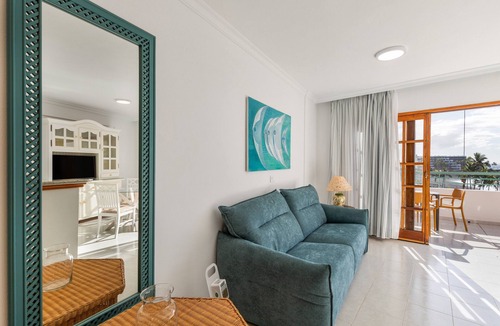 Puerto Naos Apartment | Apartment 'Playa Delphin 302' with Sea View, Balcony and Wi-Fi