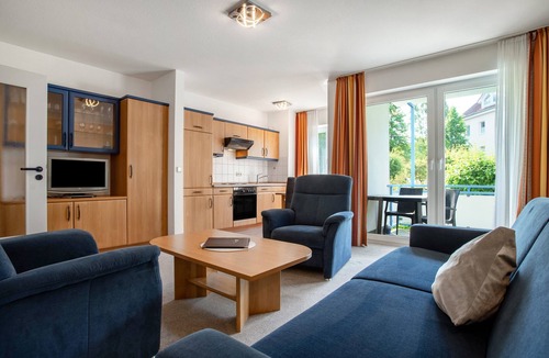 Binz Apartment | Apartment 'Ringstr. 20, EG Rechts WE62' with Balcony and Wi-Fi