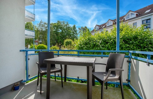 Binz Apartment | Apartment 'Ringstr. 20, EG Rechts WE62' with Balcony and Wi-Fi