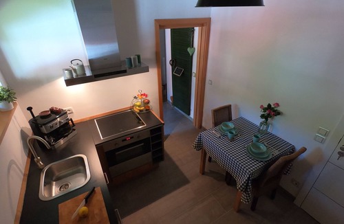 Bergen Apartment | Apartment Schellenberg 20 exklusiv ausgestattet im 1.OG mit extra Schlafzimmer, Terrasse