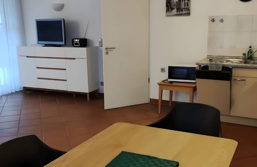 Mellenthin Apartment | Apartment 'Seeterassen' with View of the Achterwasser