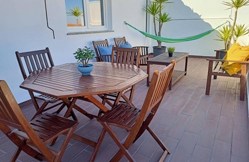 Torreira Apartment | Apartment 'T2 Moliceiros Torreira Vista Ria' with Balcony and Wi-Fi