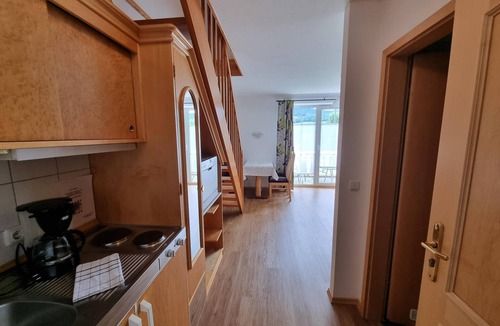 Hohenwarth Apartment | Apartment with balcony and view
