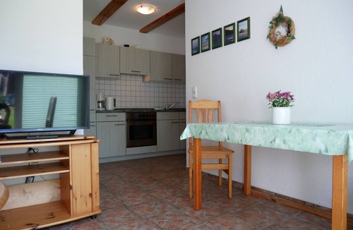 Dargen Apartment | Apartment with terrace - Schwalbenhof Görke, quiet location, balcony or terrace