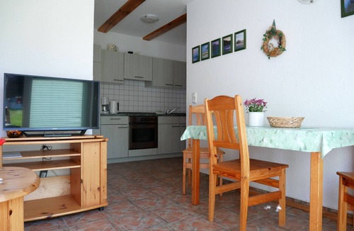 Dargen Apartment | Apartment with terrace - Schwalbenhof Görke, quiet location, balcony or terrace