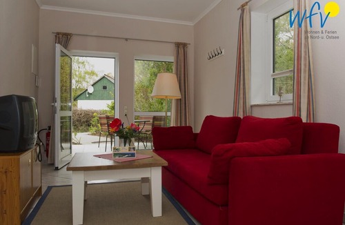 Gohren Apartment | Apartment with west-facing terrace and view of the countryside!