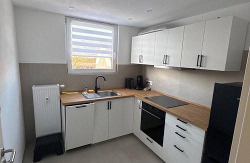Moessingen Apartment | Apartment 'Zentrale in Mössingen 2' with Mountain View, Balcony and Wi-Fi