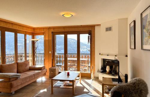 Nendaz Apartment | Appartement d'une chambre avec vue imprenable - Veysonnaz