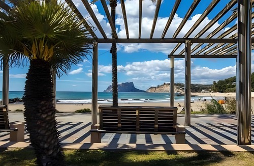Moraira Apartment | 'Ático Moraira' Apartment with Mountain Views, Wi-Fi, and Air Conditioning