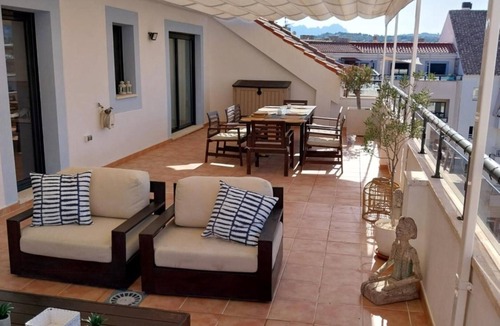 Moraira Apartment | 'Ático Moraira' Apartment with Mountain Views, Wi-Fi, and Air Conditioning