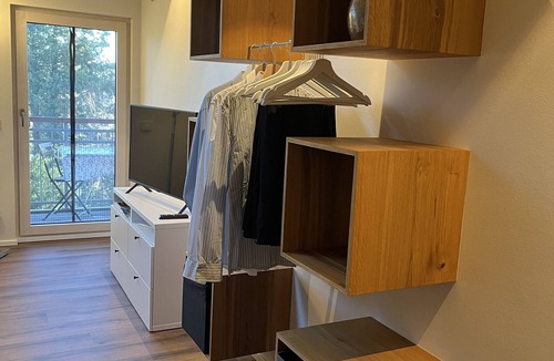 Taching a.See Apartment | Attic Double Room "Rudi" with Lake View, Mountain View, Balcony & Garden