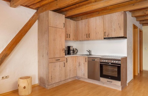 Waldmuenchen Apartment | Bay window apartment (80 sqm) on the upper floor with south-facing balcony and infrared sauna