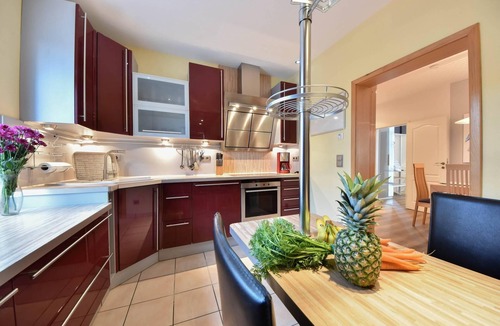 Ahlbeck Apartment | Beach villa Mirja 04 - Fireplace and sensational terrace