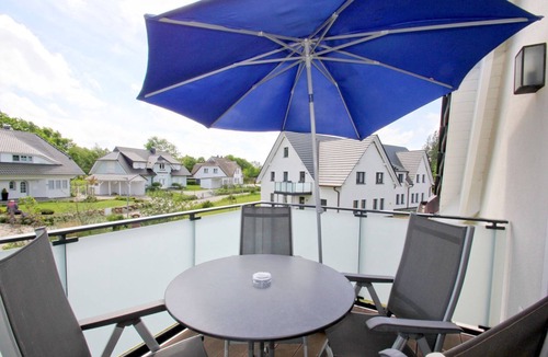Gohren Apartment | Beachfront apartment with balcony, use of swimming pool and sauna - Rex Rugia apartment 14-5 -