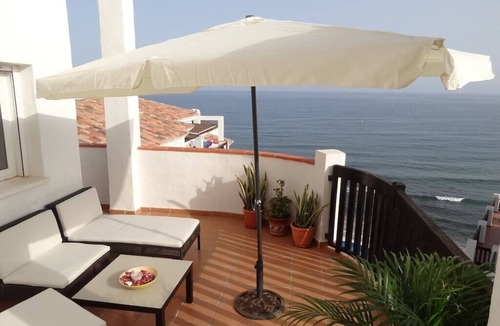 Calahonda Apartment | Beachfront Penthouse Large Terrace Breathtaking Sea Views near Marbella