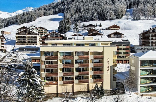 Leukerbad Apartment | Beautiful apartment for 5 guests with WIFI, TV and balcony