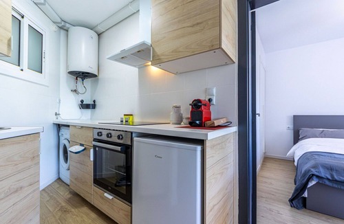 Cubelles Apartment | Beautiful apartment for 3 guests with A/C, WIFI and TV